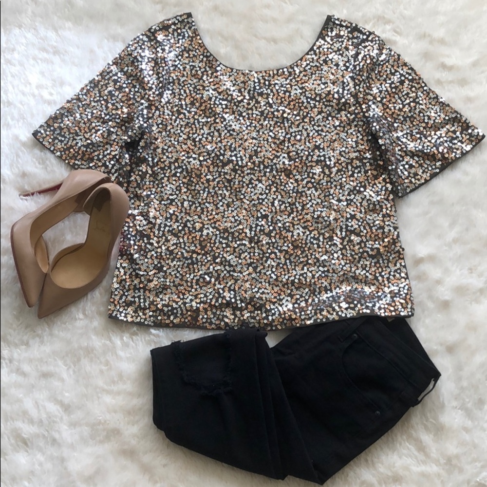 Express Sequin Top